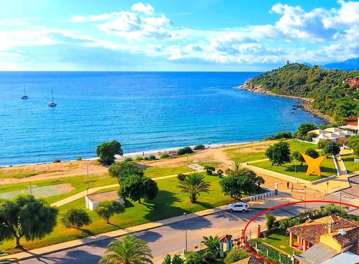 Villa Stella Fronte Mare Porto Frailis Àrbatax Exterior foto